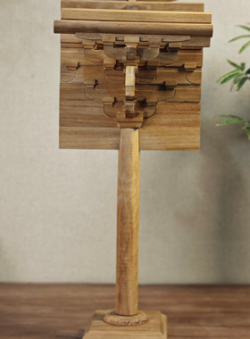 佛光寺柱头斗拱榫卯积木