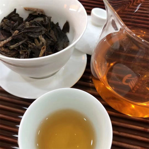 【鼎贞号】福鼎白茶2012年老白茶原料压制新会特产老贡眉小茶饼干-图2