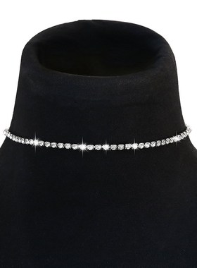 simple temperament diamond necklace female choker Hot sale