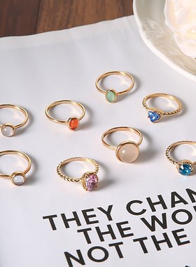 New Fashion Hot Sale Knuckle Rings 8 Piece Set joint Jewelry