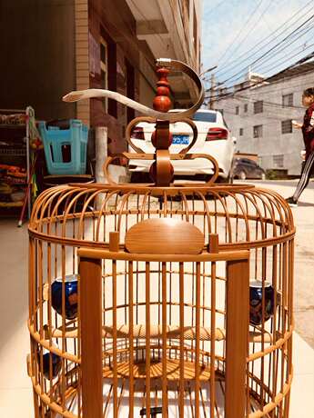 handmade bird cage