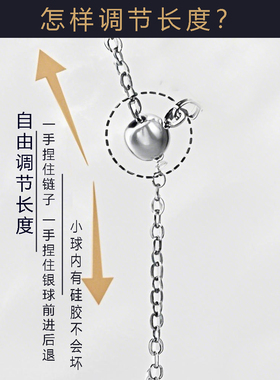 天然黑玛瑙可调节疤痕项链 锁骨链颈带遮颈纹时尚高档黑色项链