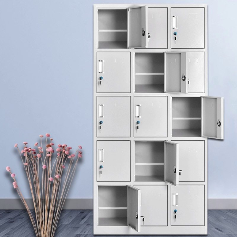 钢制18门24门加隔板员工更衣柜储物柜存包带锁铁皮柜双层碗柜鞋柜,淘宝优惠券,粉丝福利购,淘宝优惠卷
