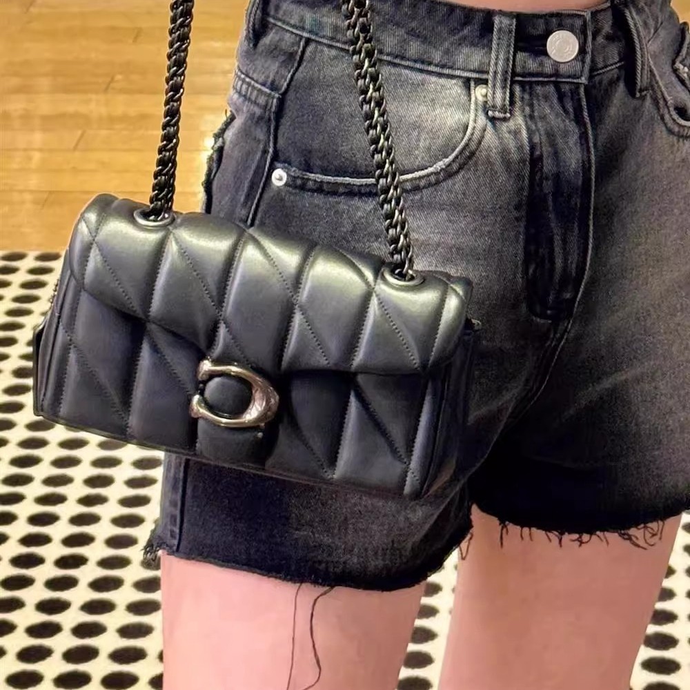 美国奥莱免税折扣Tabby 26酒神包菱格纹绗缝单肩链条腋下包袋配件,淘宝优惠券,粉丝福利购,淘宝优惠卷