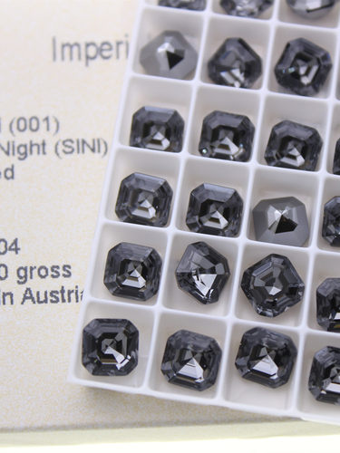 施钻水晶4480公主方多色混合尖底钻华子钻美甲饰品戒面水晶8MM6MM - 图1
