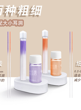 新升级！粗细可选棉线耳洞清洁线防堵清洁耳洞清理女去味耳垢