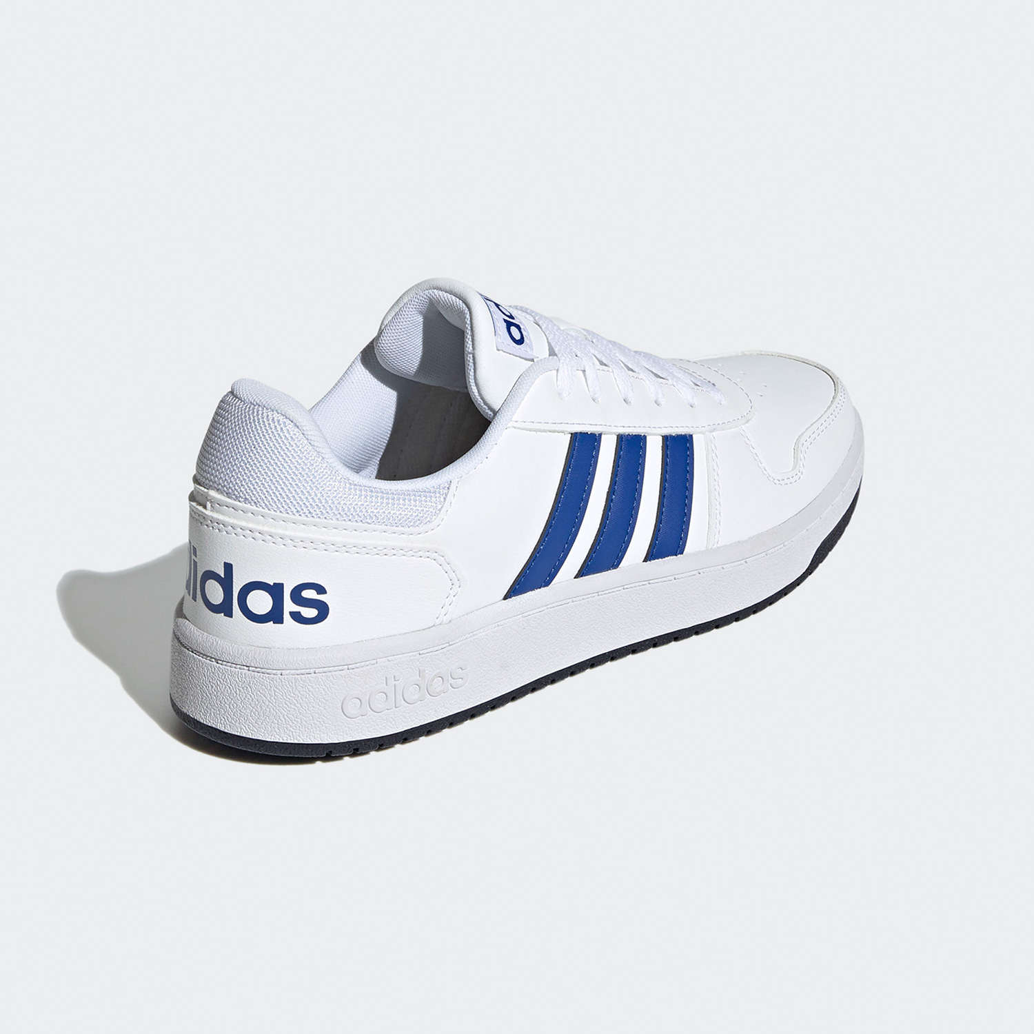 Adidas/阿迪达斯白色蓝色男女经典运动透气减震低帮板鞋GZ7967-图0