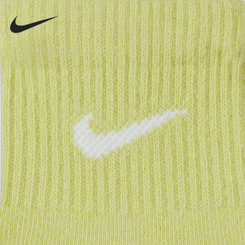 Nike/耐克正品新款多色运动袜训练休闲袜子三双装SX6893-906 - 图2