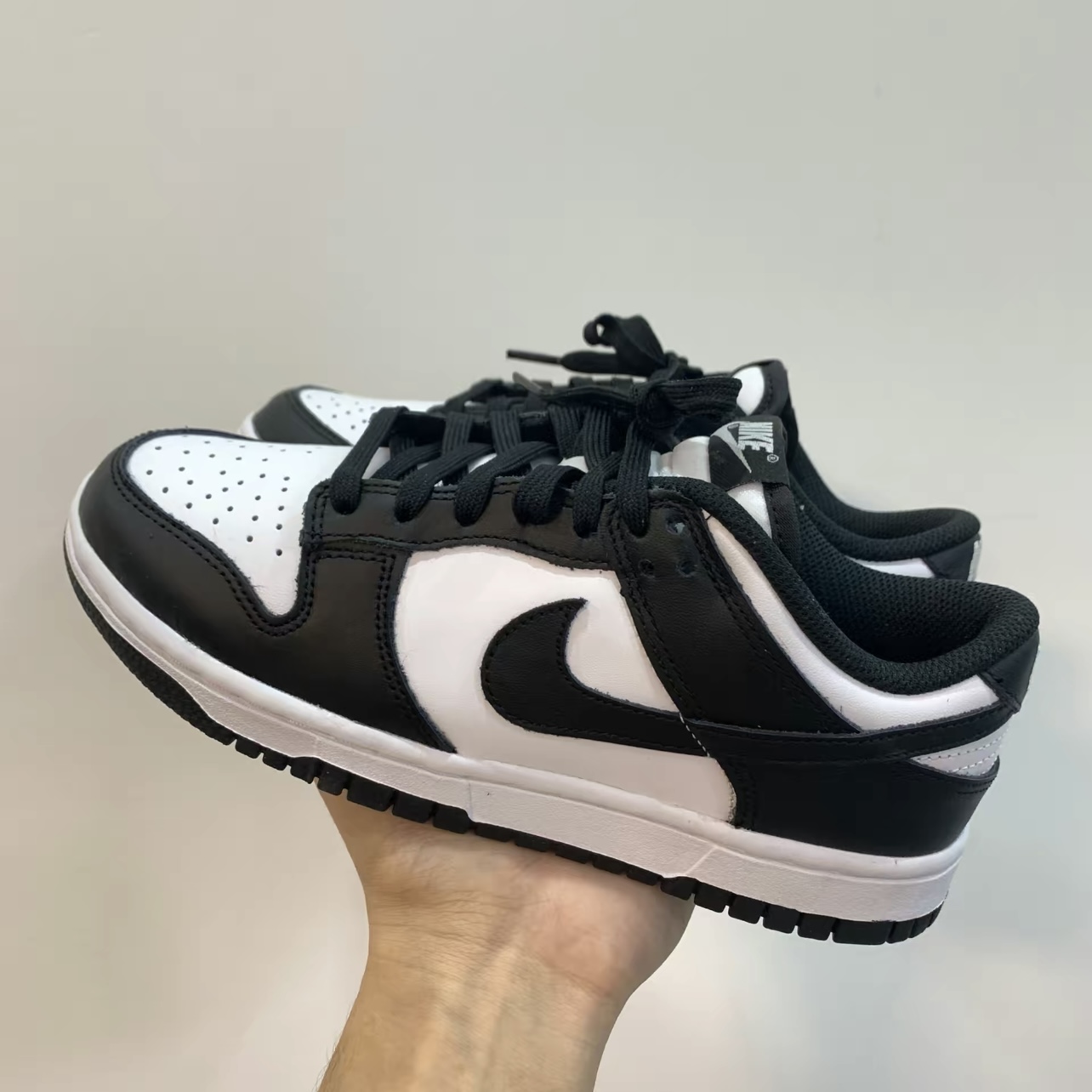 黑猪 Nike Dunk Low黑白熊猫男女低帮休闲板鞋 DD1391-100-图2