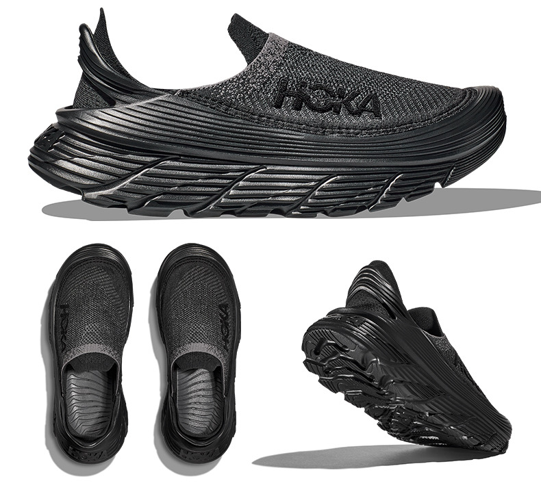 HOKA ONE ONE一脚蹬春夏舒缓TC运动徒步鞋RESTORE TC增高舒适便穿 - 图1