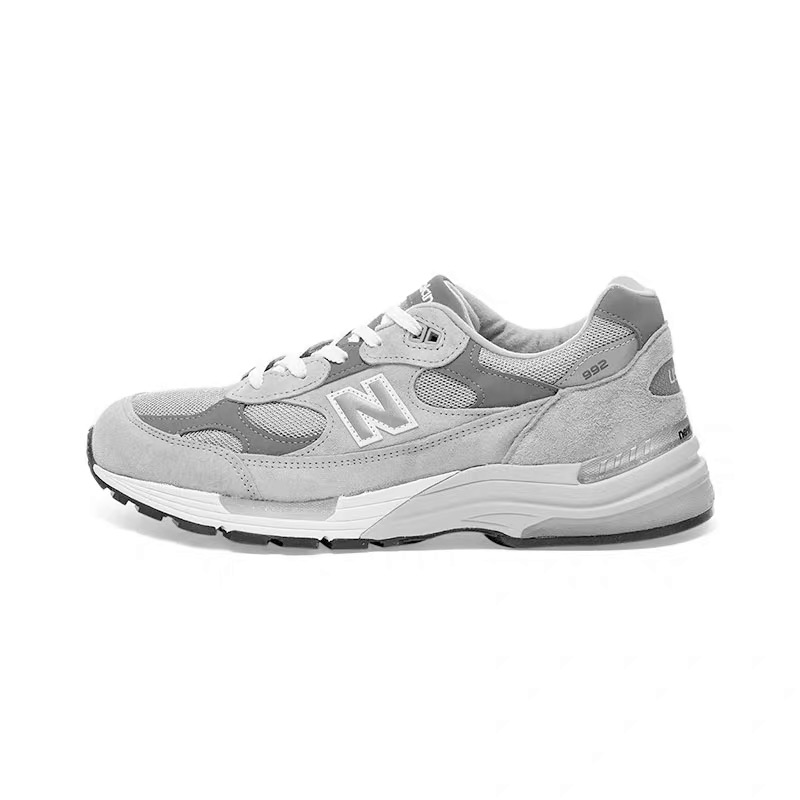 New Balance nb992新百伦992元祖灰美产老爹鞋总统慢跑鞋M992GR-图3