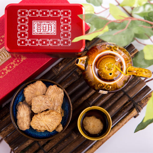 蓉立方肉苁蓉礼盒内蒙古阿拉善200g泡酒泡茶油肉苁蓉药材切片正品 - 图0