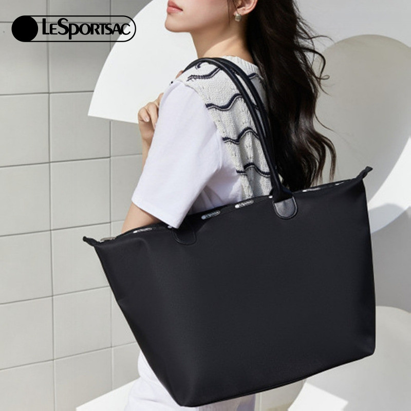 LeSportsac乐播诗新款TRENDY潮流简约通勤大容量拉链单肩托特包,淘宝优惠券,粉丝福利购,淘宝优惠卷