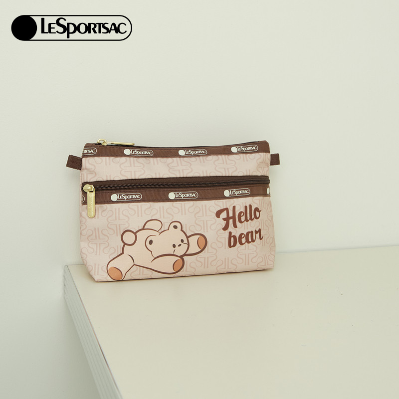 LeSportsac乐播诗新款潮流系列优雅粉色小手机包零钱收纳手拿包,淘宝优惠券,粉丝福利购,淘宝优惠卷