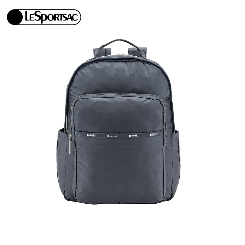 LeSportsac乐播诗新款超轻系列通勤大容量黑色背包学生双肩包女,淘宝优惠券,粉丝福利购,淘宝优惠卷