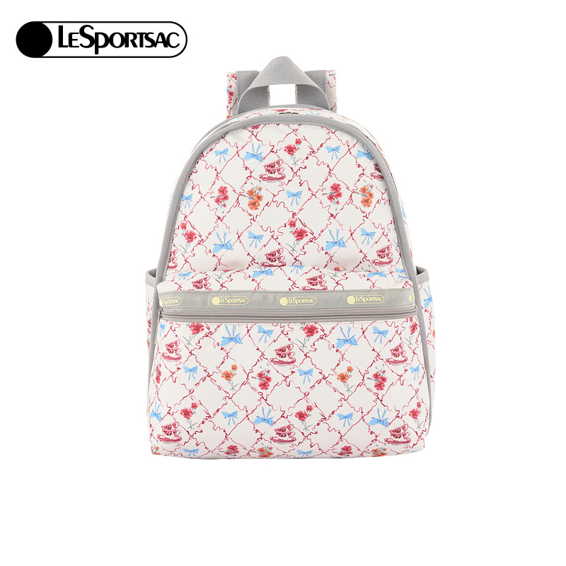 LeSportsac乐播诗TRENDY潮流系列浪漫花纹大容量双肩包电脑背包,淘宝优惠券,粉丝福利购,淘宝优惠卷