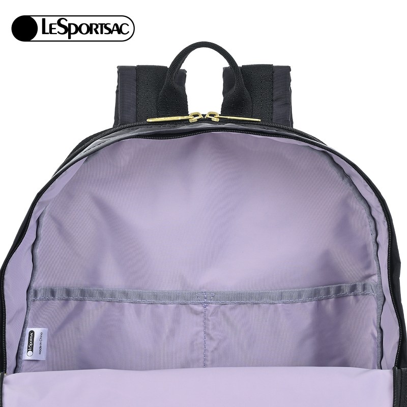 李羽桐同款LeSportsac乐播诗菜菜篮子猫猫黑色双肩包大容量女,淘宝优惠券,粉丝福利购,淘宝优惠卷