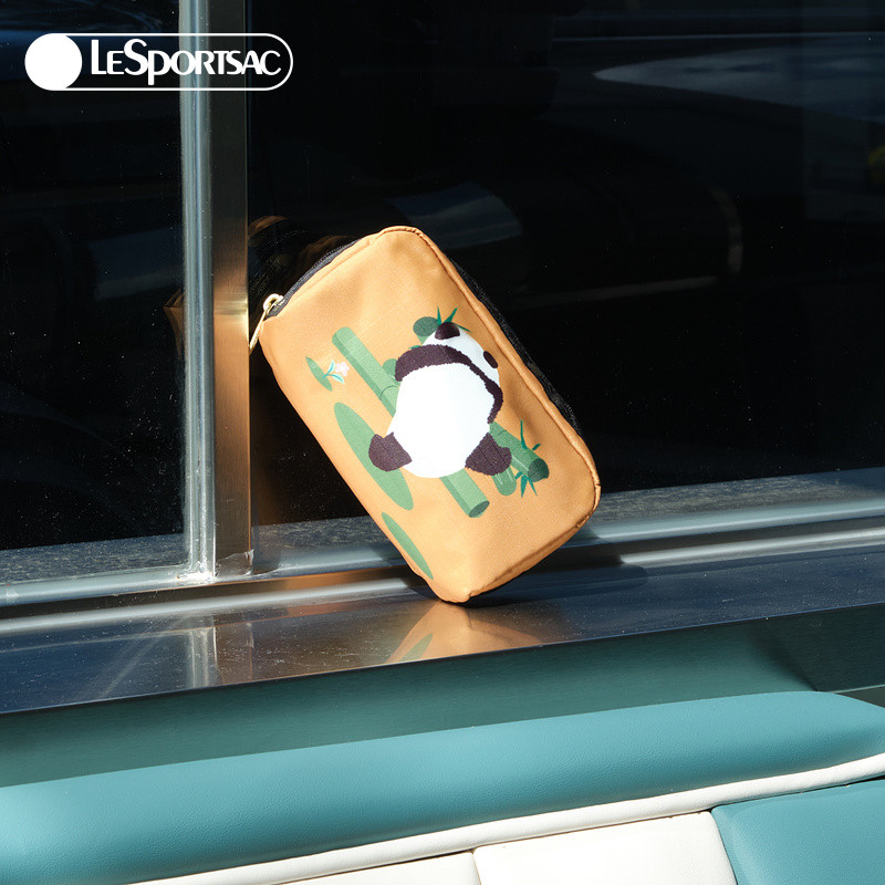 LeSportsac乐播诗新款TRENDY系列可爱印花收纳零钱包拉链手拿包,淘宝优惠券,粉丝福利购,淘宝优惠卷