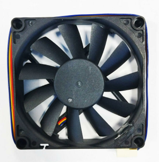 厂家定制8015散热风扇8cm 5v12v24v PWM调速防水报警测速机箱风扇 - 图1