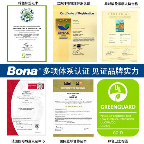 Bona博纳喷水喷雾拖把家用木地板瓷砖大理石专用干湿两用平板拖布 - 图0
