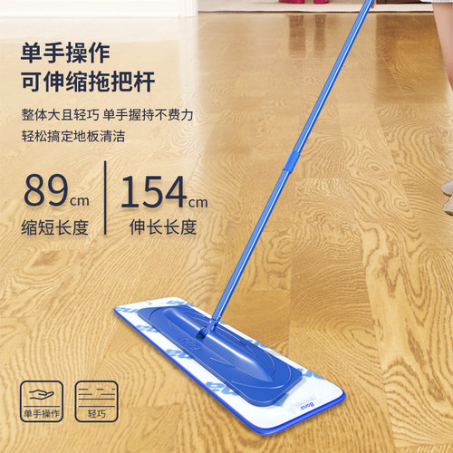瑞典Bona博纳拖把家用一拖净2025新款懒人吸水除尘干湿两用拖地布 - 图2