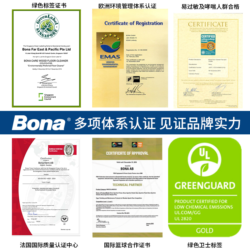 Bona博纳喷水喷雾拖把家用木地板瓷砖大理石专用干湿两用平板拖布 - 图2