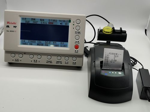包邮维时Weishi6000III校表仪打印机一套直销,可测欧米同伽轴-图0