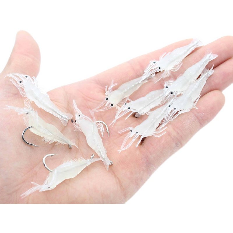 路亚软虾夜光仿生饵带钩孔软虫虾钓鲈鱼鳜鱼翘嘴罗非鱼饵虾,淘宝优惠券,粉丝福利购,淘宝优惠卷