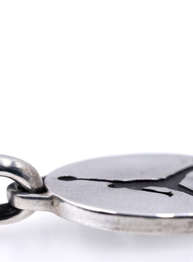 欲望车间篮球飞人手工情侣银吊坠