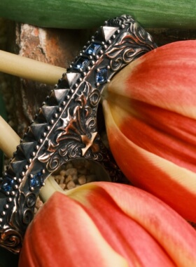 渡鸦工作室原创专属《绅士之礼》EDC指虎拳套防身武器925银指环