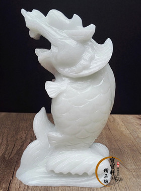 玉石招财现代纯手工雕刻