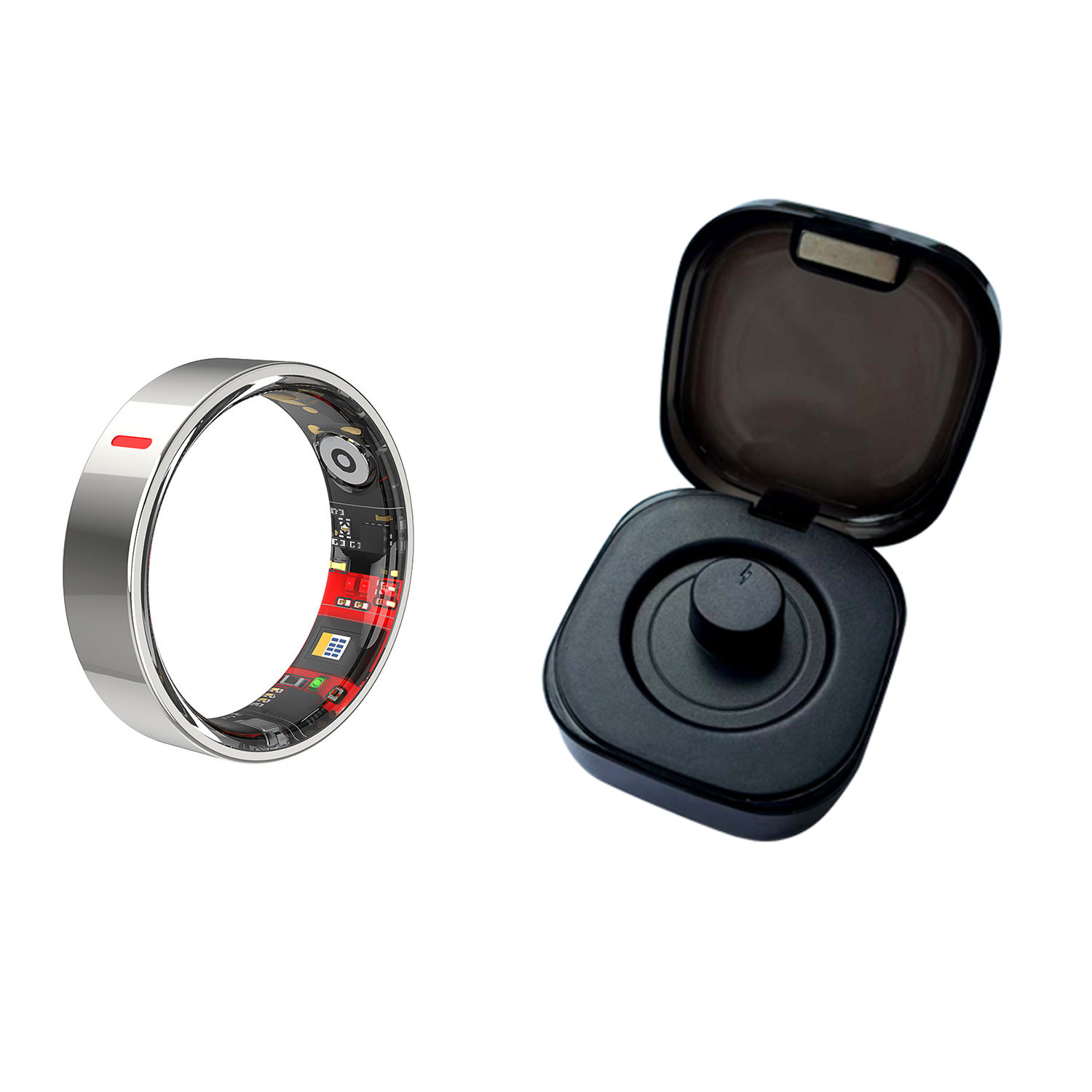 Cross-border smart ring, heart rate, blood oxygen, accurate algorithm data, 24H monitoring, sleep tracking, step counting, sports ring