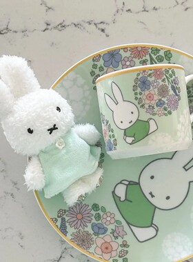日系可爱miffy米菲展会限定花屋米菲玩偶挂件周边挂件可爱
