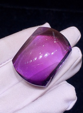 正品天然乌拉圭紫水晶无事牌原石吊坠毛衣链精雕男女款戒面送礼