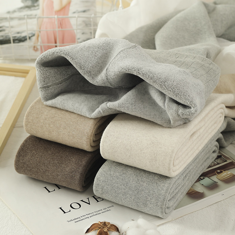 600克超厚打底裤女外穿冬款连裤袜 莜饰打底裤