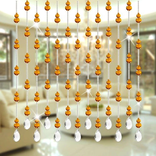 Штора ручной работы, бусины, подвеска, DIY