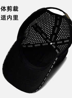 棒球帽大头围透气高端夏季