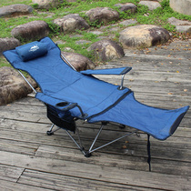 Outdoor Folding Chair Deck Chair Portable Backrest Afternoon Bed Beach Camping Chair Fishing Chair Hospital Escort Bed Chair