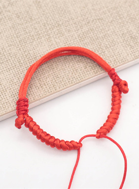 五彩手绳DIY，宝宝编织红绳手