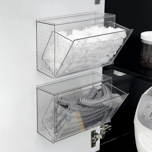 No hole-free disposable shoe cover plastic wrap cover storage box