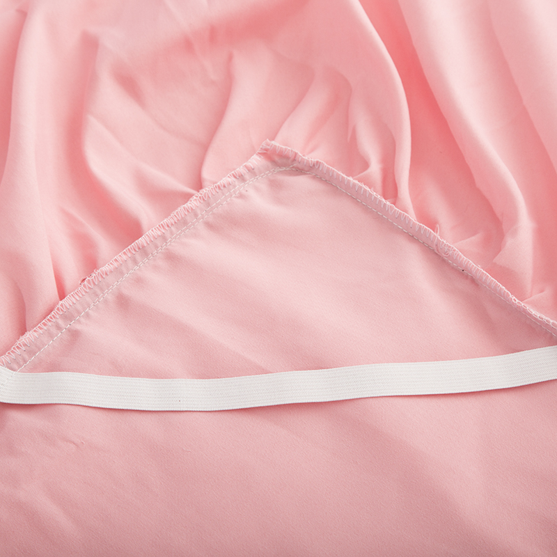 全棉床单床笠被套床垫防滑套1.8m床纯棉荷花边单件床裙式床罩床裙