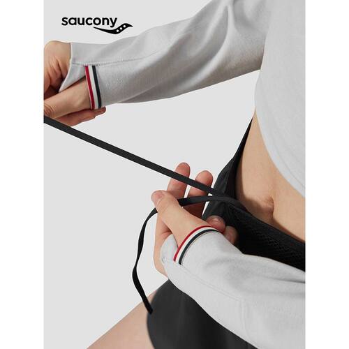 女子双层梭织短裤Saucony索康尼女子专业运动竞速跑步运动透气 - 图2