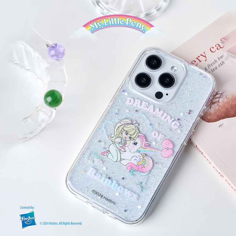 小马宝莉正版授权苹果手机壳适用苹果15卡通iPhone15Plus新款15pro可爱女防摔少女心超薄全包创意时尚保护套