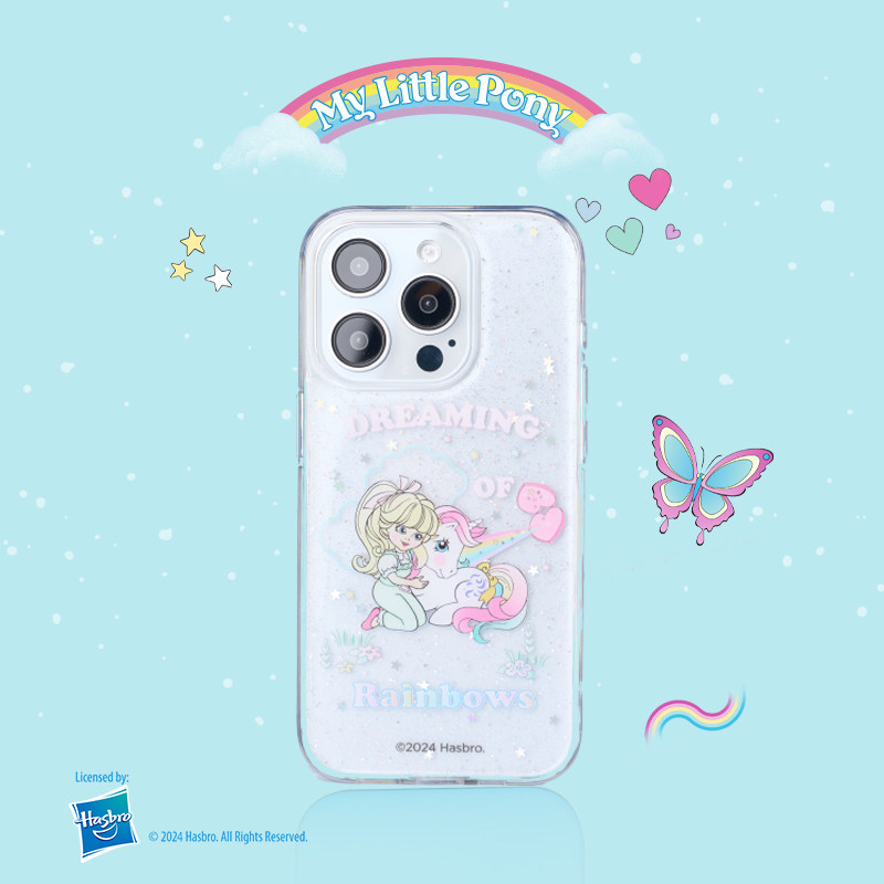 小马宝莉正版授权苹果手机壳适用苹果15卡通iPhone15Plus新款15pro可爱女防摔少女心超薄全包创意时尚保护套