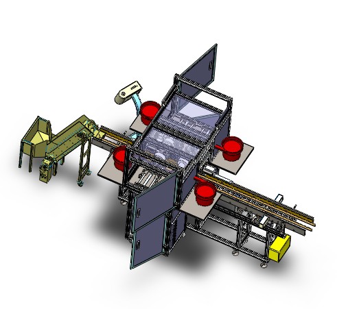 双头组装旋熔机3D图纸非标自动化设备3D图纸3D模型 - 图1