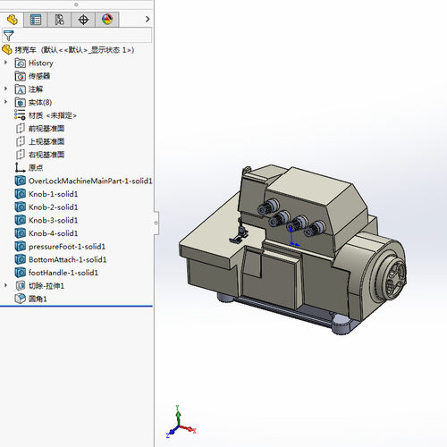 拷克车3d模型图纸缝纫机图纸平车图纸自动缝纫机3d图纸 - 图0