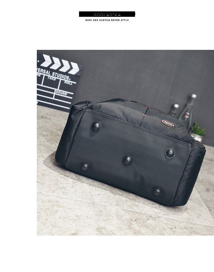 手提旅行包男女大容量短途单肩包 aosiman旅行袋