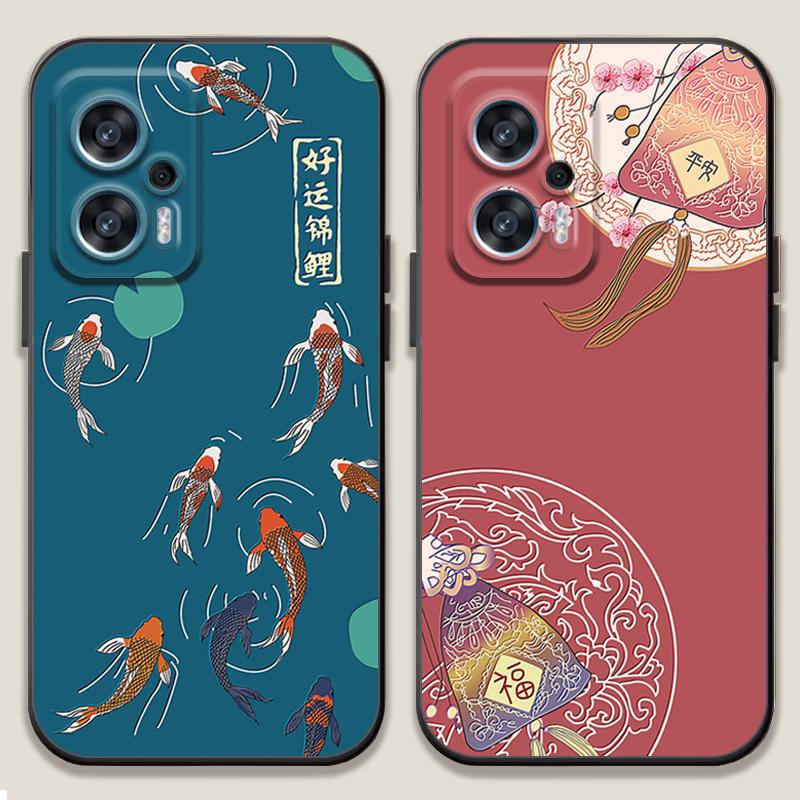 适用红米note11Tpro手机壳平安中国风新款redmi note11T pro +手机套锦鲤新中式软胶套锦鲤国潮男女防摔全包 - 图3