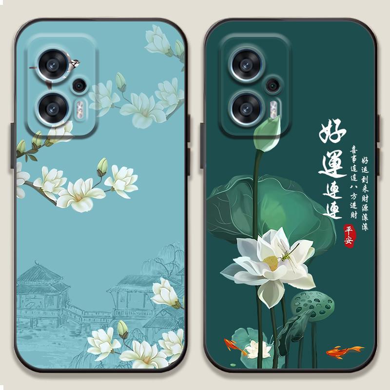 适用红米note11Tpro手机壳平安中国风新款redmi note11T pro +手机套锦鲤新中式软胶套锦鲤国潮男女防摔全包 - 图1