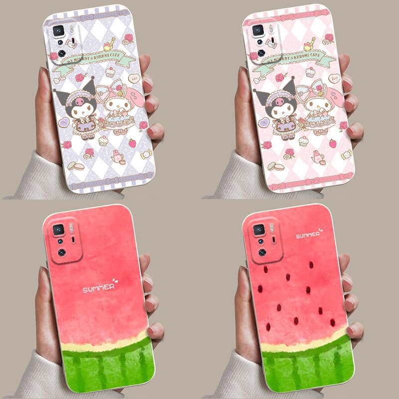适用Redmi 10x 4G 5G版手机壳蜡笔小新二次元红米note10保护套卡通荷花潮note10pro可爱男女防摔软胶情侣全包 - 图0